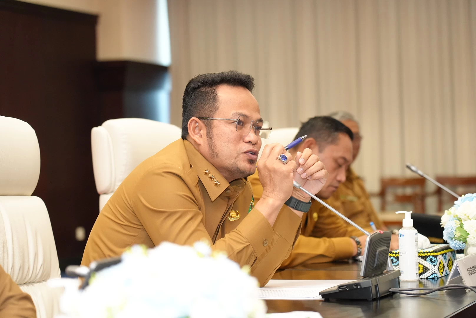 Rudy Mas'ud Instruksikan Perbaikan Jalan Longsor Kubar-Mahulu